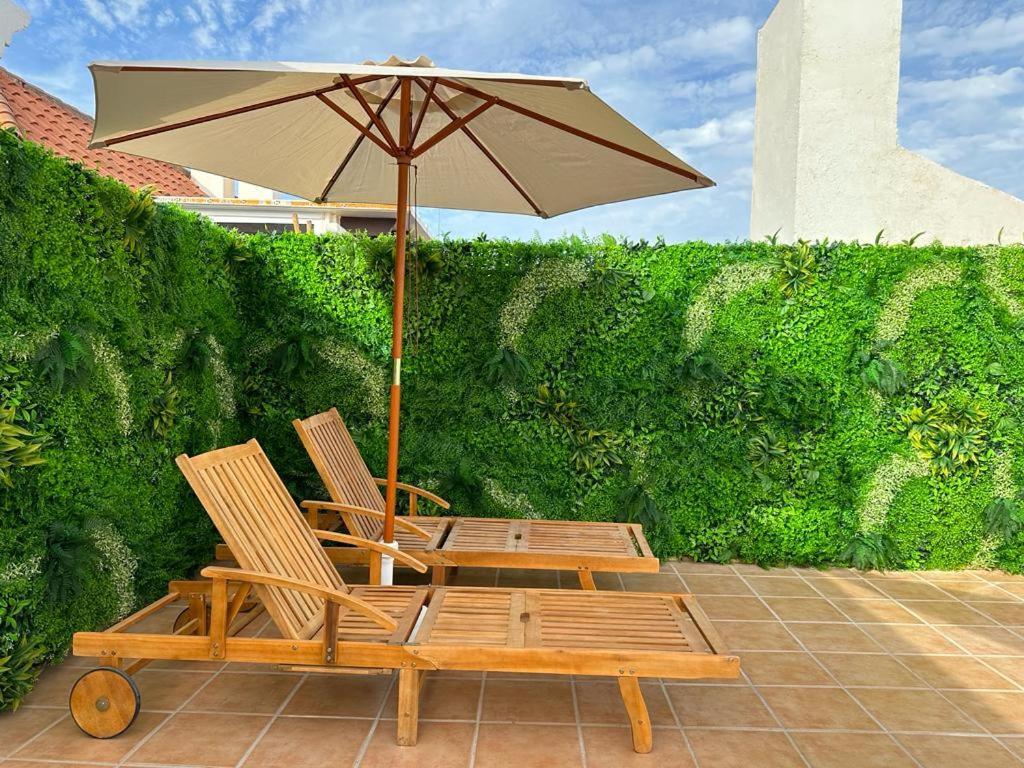 Апартаменты 2 Bed Penthouse With Sea View Торремолинос Экстерьер фото